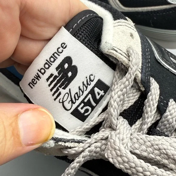 New Balance 574 Men’s Sneakers – Black – Size 11 – NWT - Picture 5 of 6